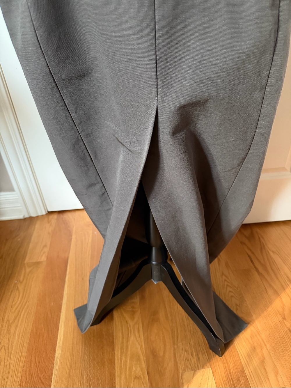 Rick Owens Sleek Gray Evening Dress - Picture 8 of 13